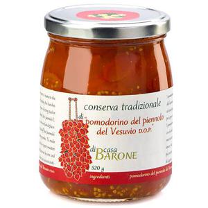Casa Barone Hela Småtomater Piennolo del Vesuvio 520g