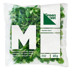 Greenest Sallad Maché Färdigsköljd 65g Klass1