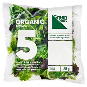 Greenest Salladsmix nr.5 EKO Färdigsköljd  65g Klass1