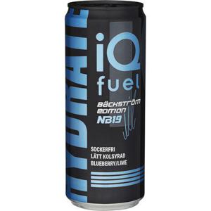 iQ Fuel Energidryck Hydrate Blåbär & Lime 330ml