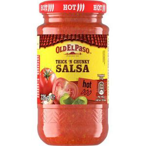 Old El Paso Taco Salsa Hot 226g