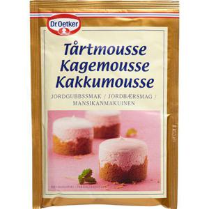 Dr Oetker Tårtmousse Jordgubb 96g