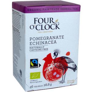 Four O´Clock Te Pomegranate Echinacea EKO/Fairtrade 16-p Four O'Clock