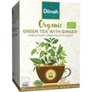 Dilmah Green Tea with Ginger EKO 20-p