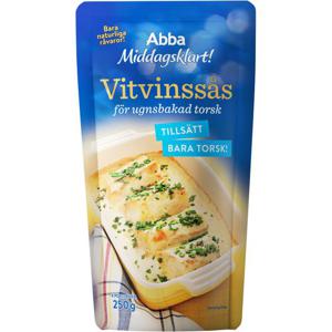 Abba Middagsklart Vitvinssås för Ugnsbakad Torsk 251g