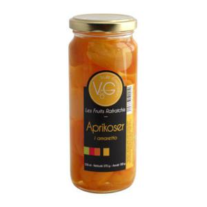 Werners Gourmetservice Aprikoser i Amaretto 370g