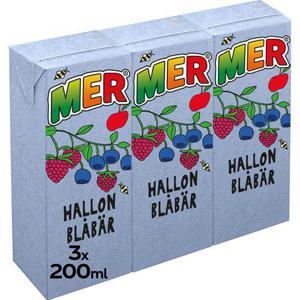 MER Hallon & Blåbär 3x20cl