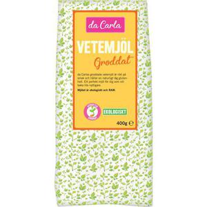 da Carla Vetemjöl Groddat EKO 400g Da Carla