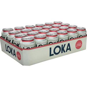 Loka Jordgubb & Granatäpple Flak 24x33cl