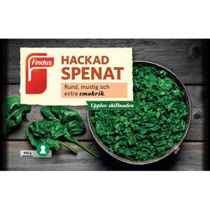 Findus Spenat Hackad Fryst 500g