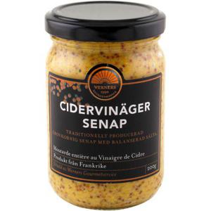 Werners Gourmetservice Senap Cidervinäger 200g