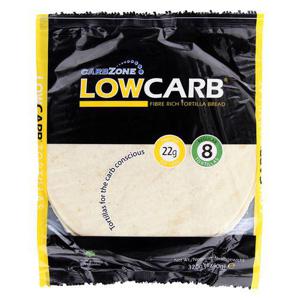 Carbzone Tortillas 8x40g Low Carb