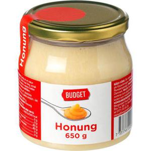 Budget Honung Fast 650g