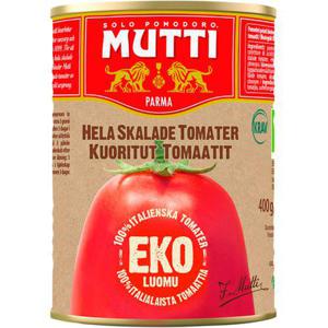 Mutti Tomater Hela Skalade EKO 400g