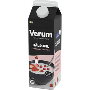 Verum Hälsofil Jordgubb & Smultron 3,5% 1000g