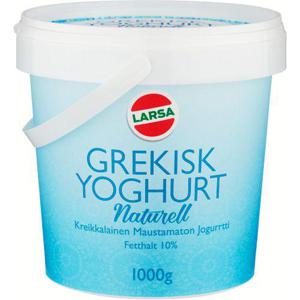 Larsa Foods Grekisk Yoghurt 10% 1000g Larsa