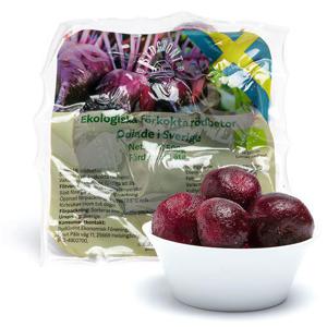 Frukt & Grönt Rödbetor Förkokta EKO 500g Klass1