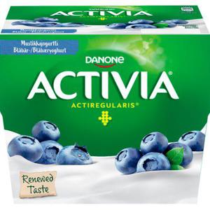 Activia Blåbär Yoghurt 2.6% 4x125g
