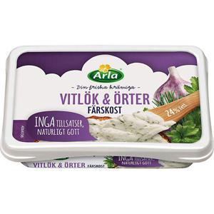Arla Färskost Vitlök & Örter 150g