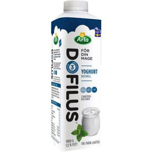 Arla Dofilus Yoghurt Naturell Laktosfri 1,5% 1000g