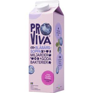 Proviva Fruktdryck Blåbär Utan Tillsatt Socker 1L