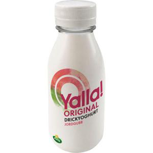 Yalla Jordgubb 0,6% 350ml Arla