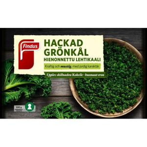 Findus Grönkål Hackad Fryst 500g