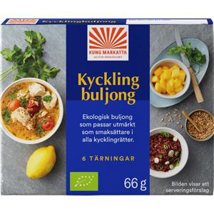 Kung Markatta Kycklingbuljong EKO 6x11g