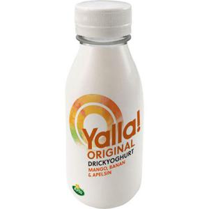 Yalla Mango, Banan & Apelsin 0,6% 350ml Arla