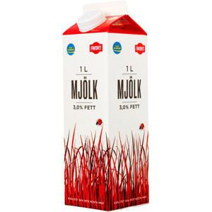 Favorit Standardmjölk 3% 1L