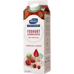 Valio Fruktyoghurt Sommarbär Laktosfri 2,1% 1000g