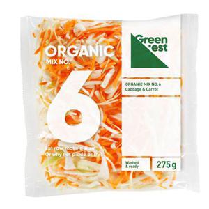 Greenest Salladsmix nr.6 Råkostmix EKO Färdigsköljd 275g Klass1