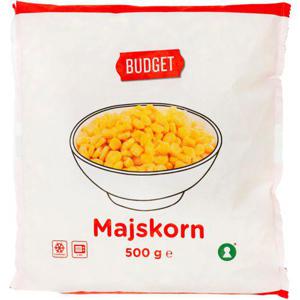 Budget Majskorn Frys 500g