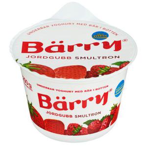 Bärry Jordgubb & Smultron 2,7% 250g Kavli