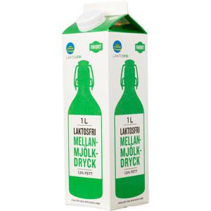 Favorit Mellanmjölk Laktosfri 1,5% 1L