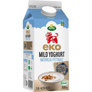 Arla Ko Yoghurt Mild Naturell EKO/KRAV 1500g Arla
