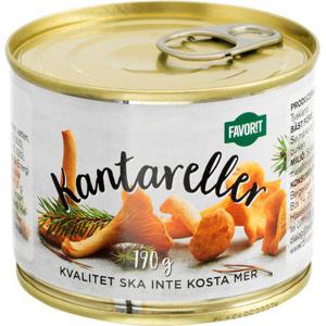 Favorit Kantareller 190g