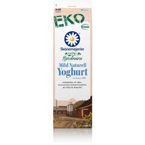 Hjordnära Yoghurt Mild Naturell EKO 3% 1000g