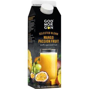 God Morgon Juice Mango & Passionsfrukt 1L