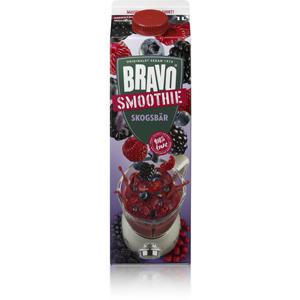 Bravo Smoothie Skogsbär 1L