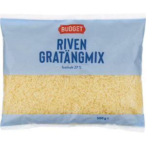 Budget Gratängmix Riven 500g