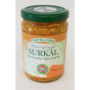 Frukt & Grönt Surkål EKO Curry Morot 360g Tistelvind