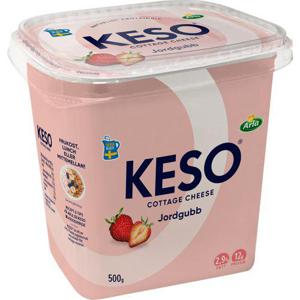 Keso Jordgubb 2,9% 500g Arla