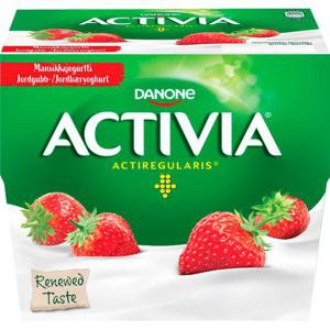 Activia Yoghurt Jordgubb 4x125g