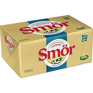 Svenskt Smör från Arla Smör Osaltat 82% 500g Arla