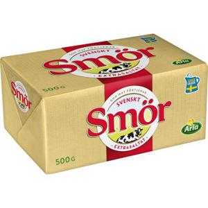 Svenskt Smör från Arla Smör Extrasaltat 80% 500g Arla