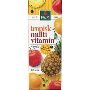Kiviks Fruktdryck Tropisk Multivitamin 1,5L