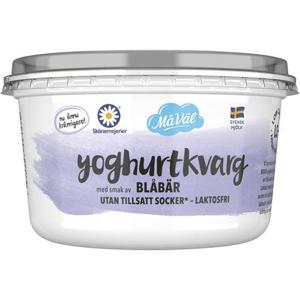 Skånemejerier Yoghurtkvarg Blåbär Laktosfri 0,3% 500g