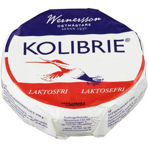 Kolibrie Brie Laktosfri 250g