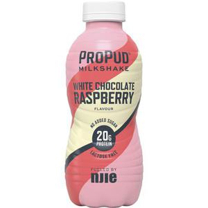 Njie Proteinmilkshake Vitchoklad/Hallon 330ml